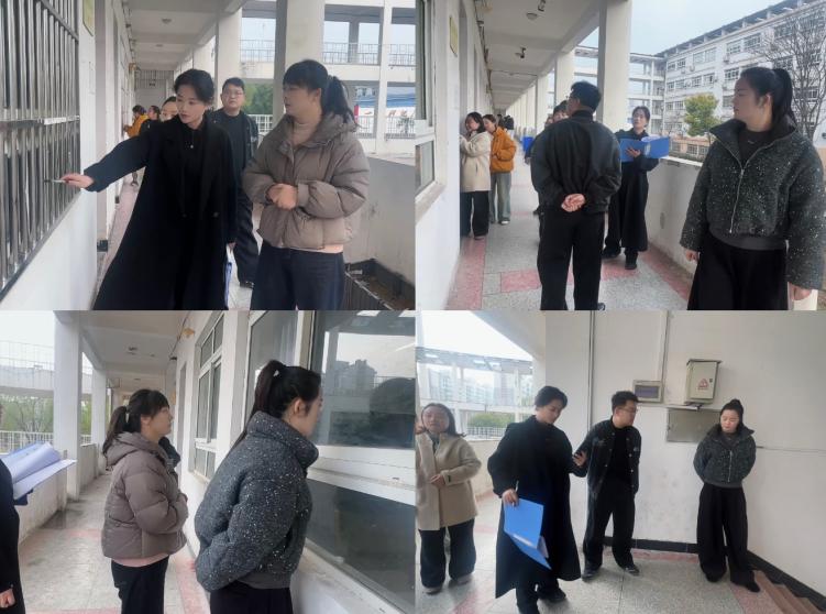 严抓教风学风 优化育人环境 ——五年高职部开展巡班查课与卫生检查工作