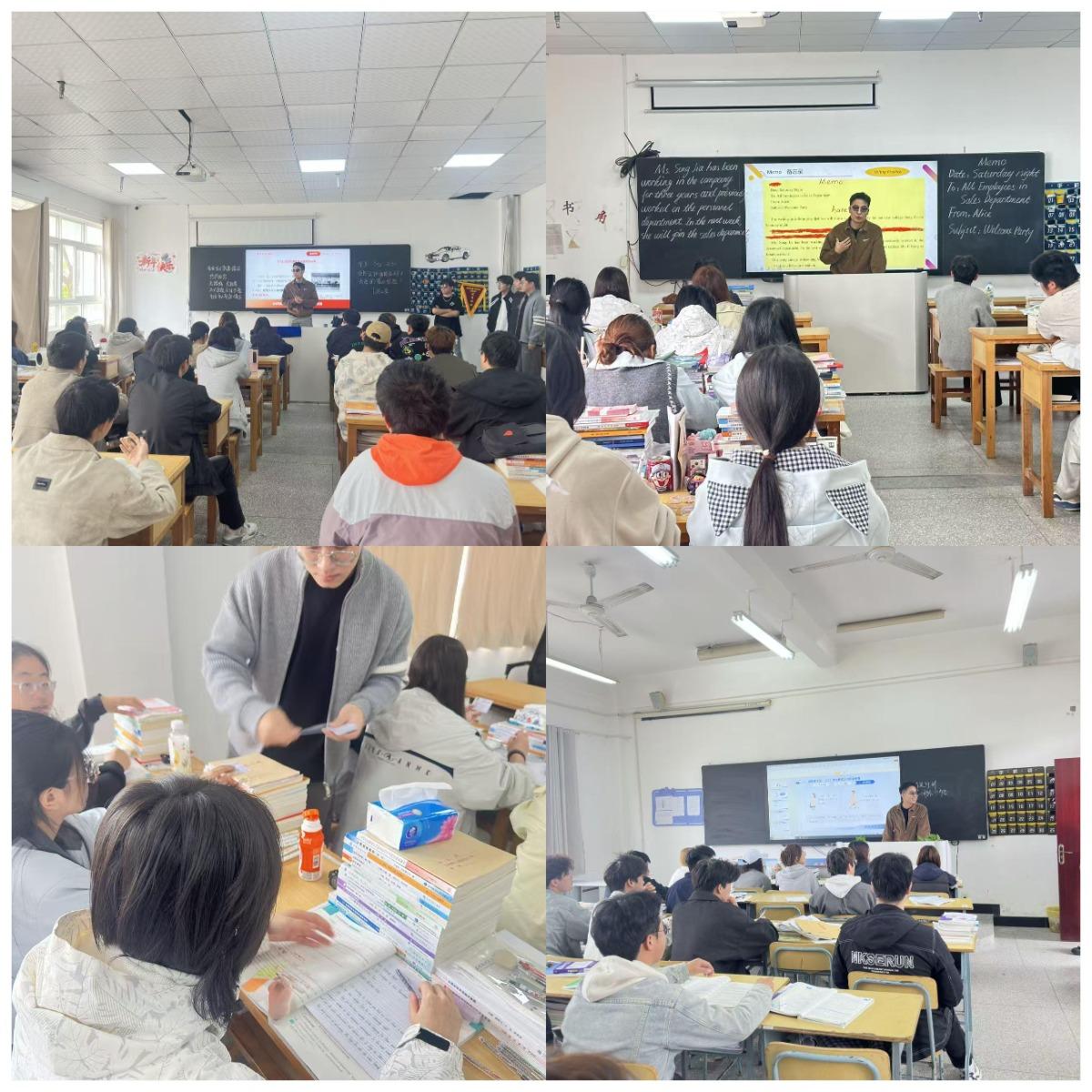 校企携手促就业 ——小白鲨文化传媒走进经济管理系开展宣讲活动